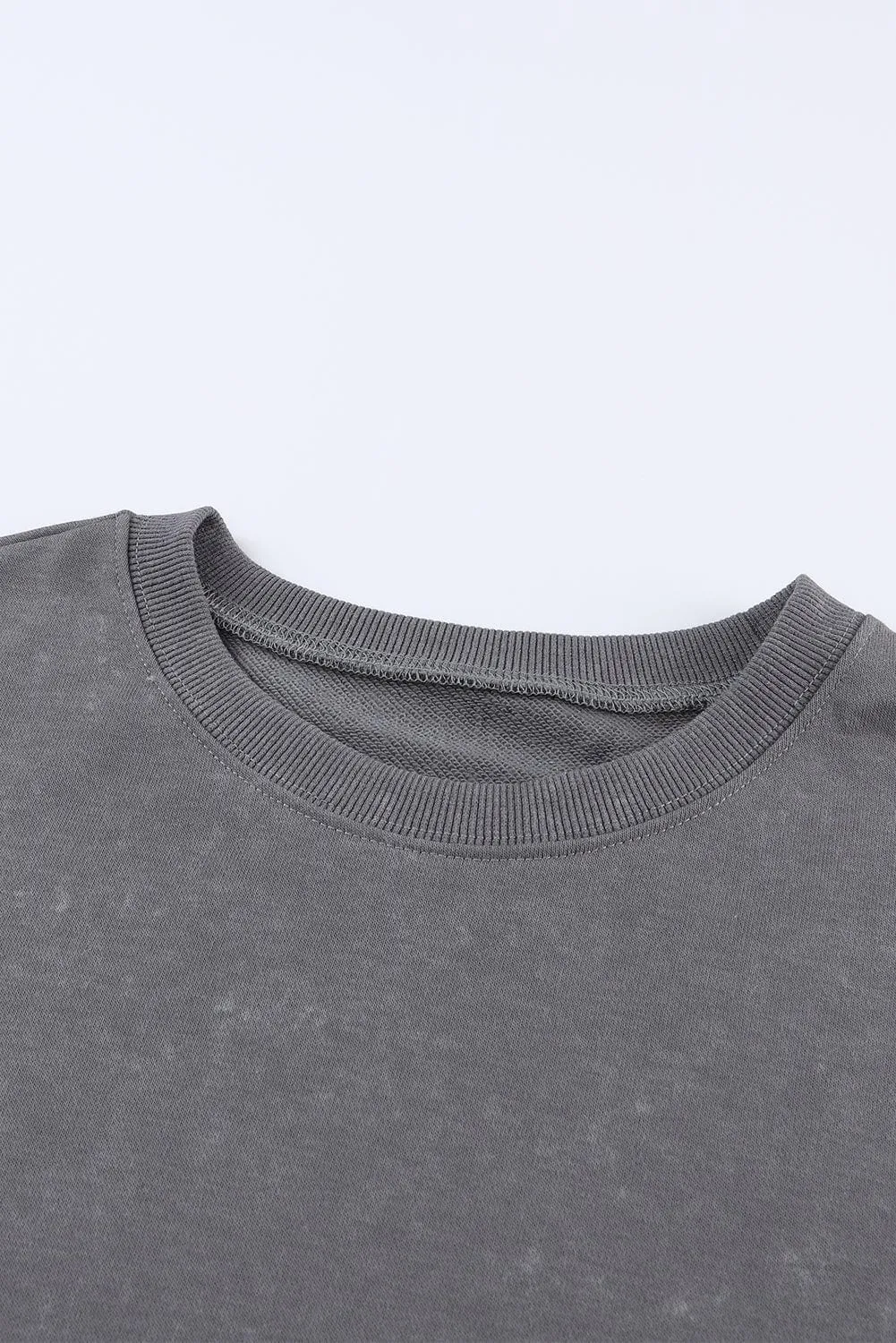 Casual Long Sleeve Crew Neck Top