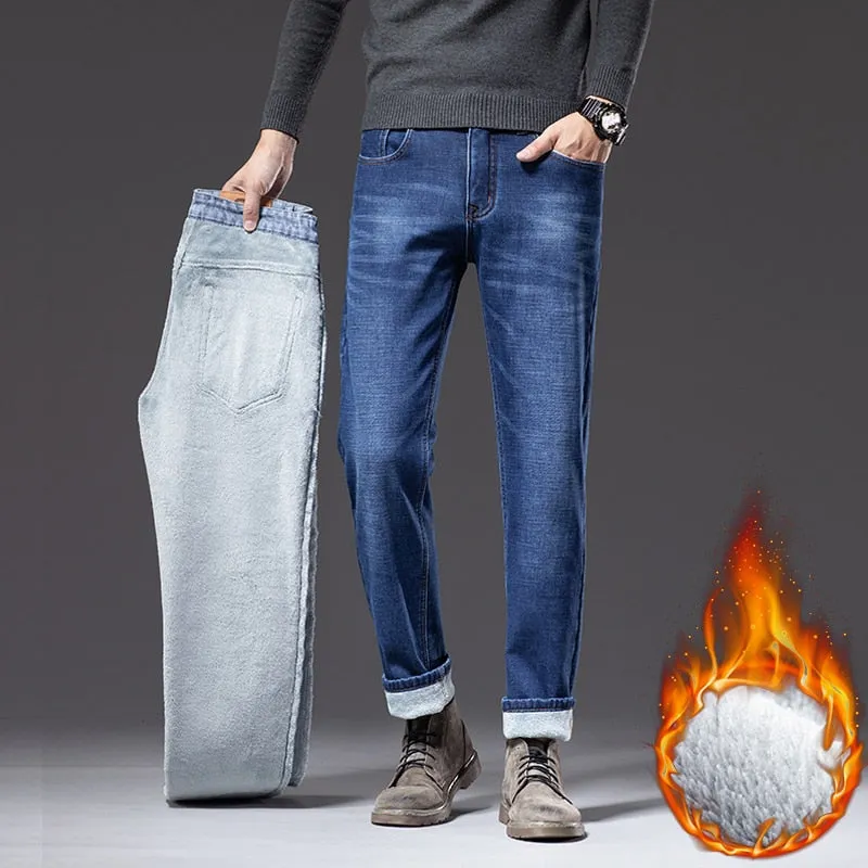 Fashion Cotton Denim Stretch Pants